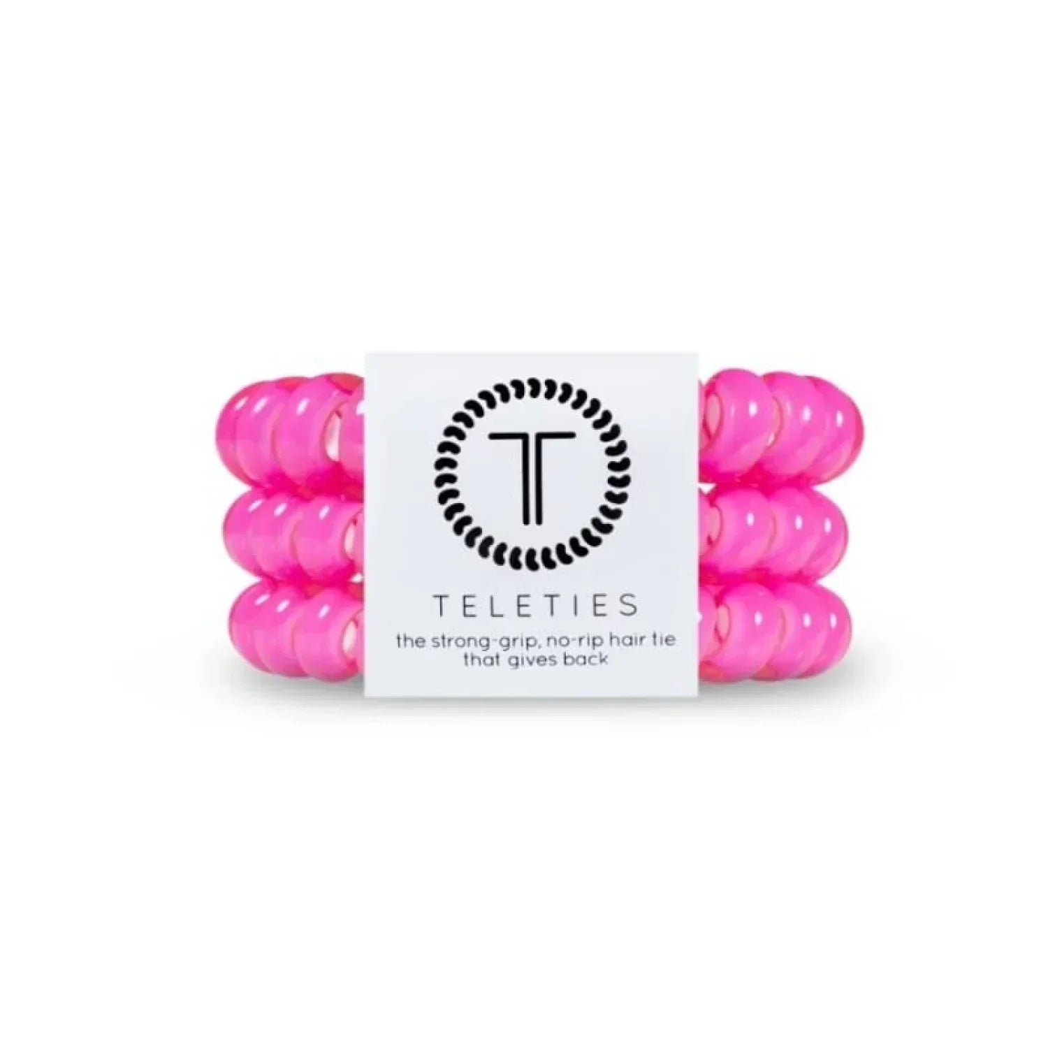 Teleties 10. GIFTS|ACCESSORIES - WOMENS ACCESSORIES - WOMENS HAIR ACCESSORIES Large Teleties HOT PINK
