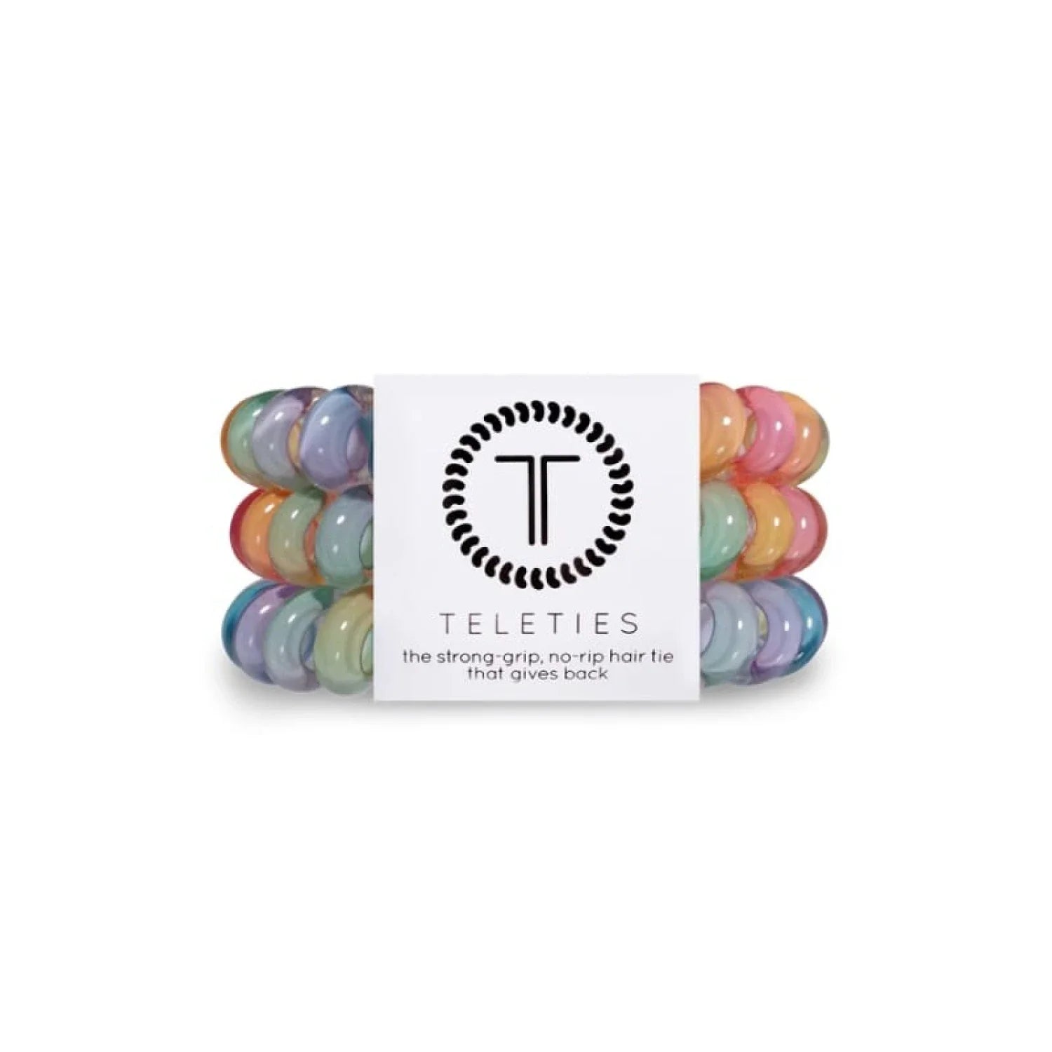 Teleties 10. GIFTS|ACCESSORIES - WOMENS ACCESSORIES - WOMENS HAIR ACCESSORIES Large Teleties RAINBOW ROAD