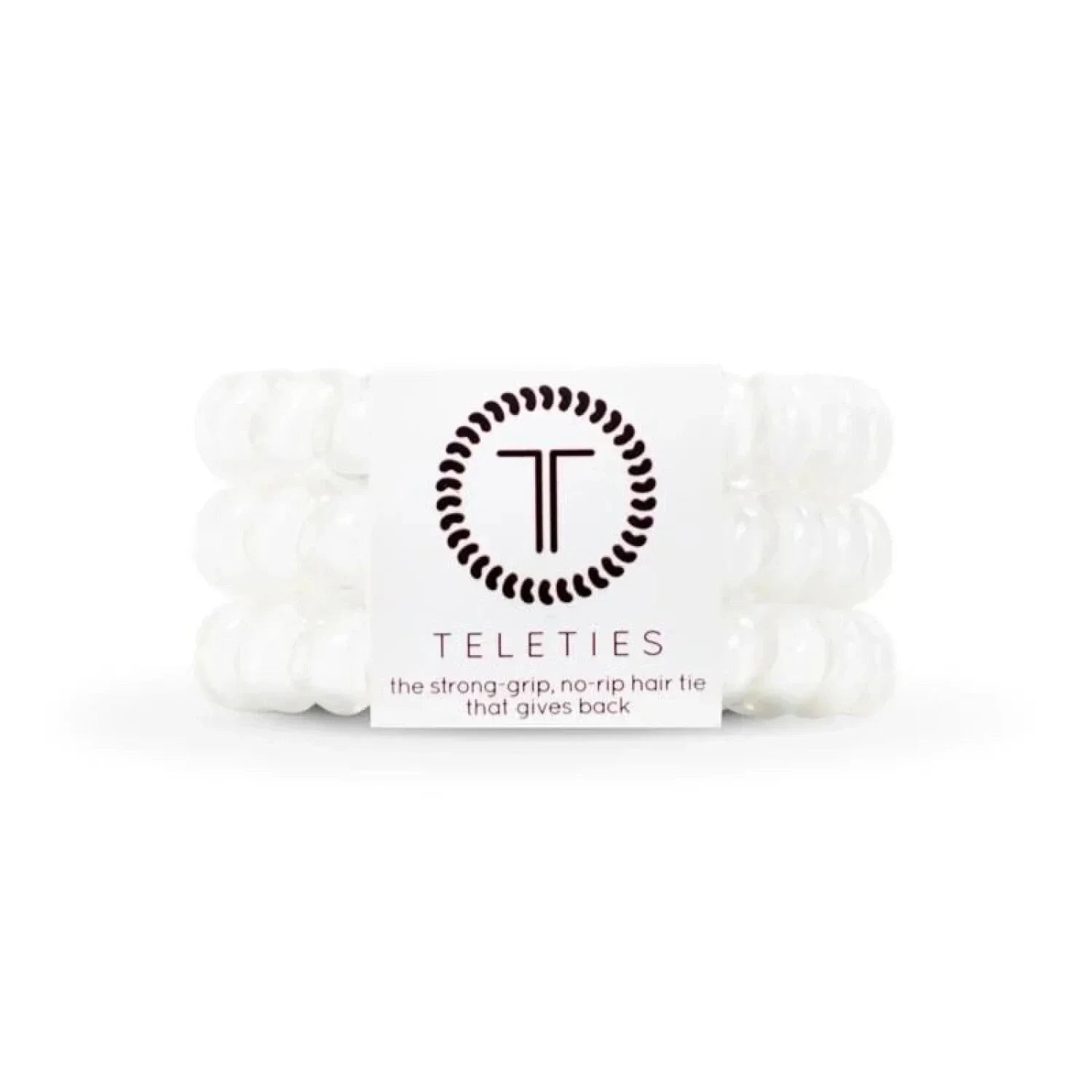 Teleties 10. GIFTS|ACCESSORIES - WOMENS ACCESSORIES - WOMENS JEWELRY Large Teleties COCONUT WHITE