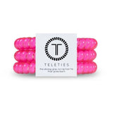 Teleties 10. GIFTS|ACCESSORIES - WOMENS ACCESSORIES - WOMENS JEWELRY Small Teleties HOT PINK