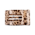 Teleties 10. GIFTS|ACCESSORIES - WOMENS ACCESSORIES - WOMENS HAIR ACCESSORIES Women's Flat Rectangle Clip BLONDE TORTOISE