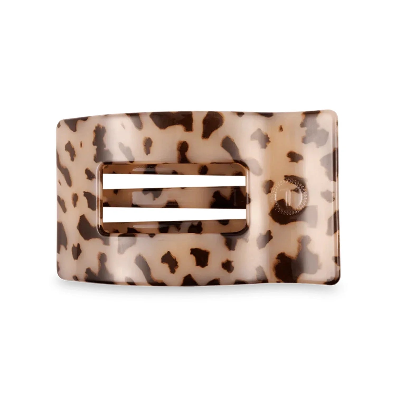 Teleties 10. GIFTS|ACCESSORIES - WOMENS ACCESSORIES - WOMENS HAIR ACCESSORIES Women's Flat Rectangle Clip BLONDE TORTOISE