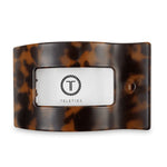 Teleties 10. GIFTS|ACCESSORIES - WOMENS ACCESSORIES - WOMENS HAIR ACCESSORIES Women's Flat Rectangle Clip TORTOISE LARGE