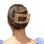 Teleties 10. GIFTS|ACCESSORIES - WOMENS ACCESSORIES - WOMENS HAIR ACCESSORIES Women's Flat Rectangle Clip BLONDE TORTOISE