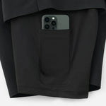 Ten Thousand 01. MENS APPAREL - MENS SHORTS - MENS SHORTS ACTIVE Men's Interval Short 7" - Liner BLACK