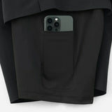 Ten Thousand 01. MENS APPAREL - MENS SHORTS - MENS SHORTS ACTIVE Men's Interval Short 7" - Liner BLACK