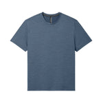 Ten Thousand 01. MENS APPAREL - MENS SS SHIRTS - MENS SS ACTIVE Men's Interval Short Sleeve Shirt BLUEFIN