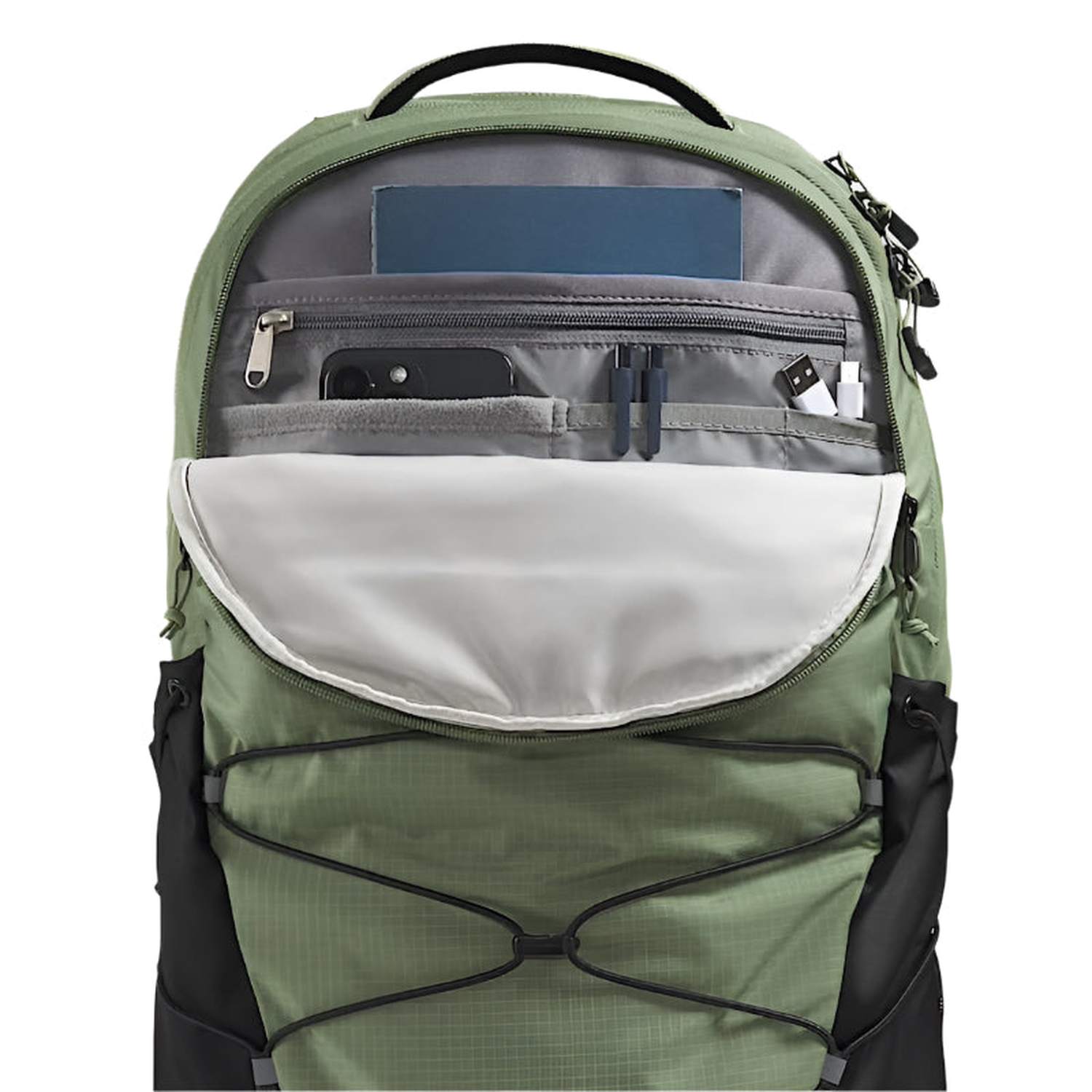 The North Face 09. PACKS|LUGGAGE - PACK|CASUAL - BACKPACK Borealis Backpack BARK MIST TNF BLACK OS