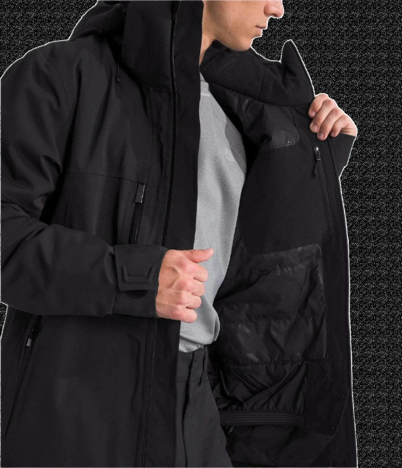 The North Face 01. MENS APPAREL - MENS SKI - MENS SKI JACKETS Men's Chakal Jacket JK3 TNF BLACK