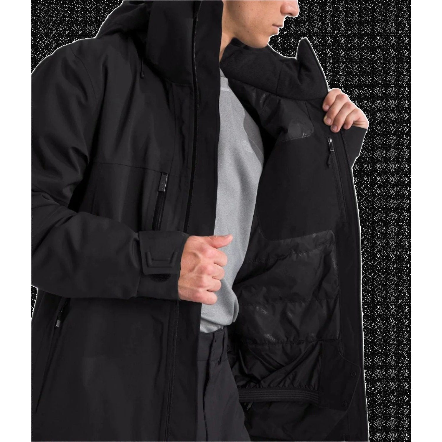 The North Face 01. MENS APPAREL - MENS SKI - MENS SKI JACKETS Men's Chakal Jacket JK3 TNF BLACK