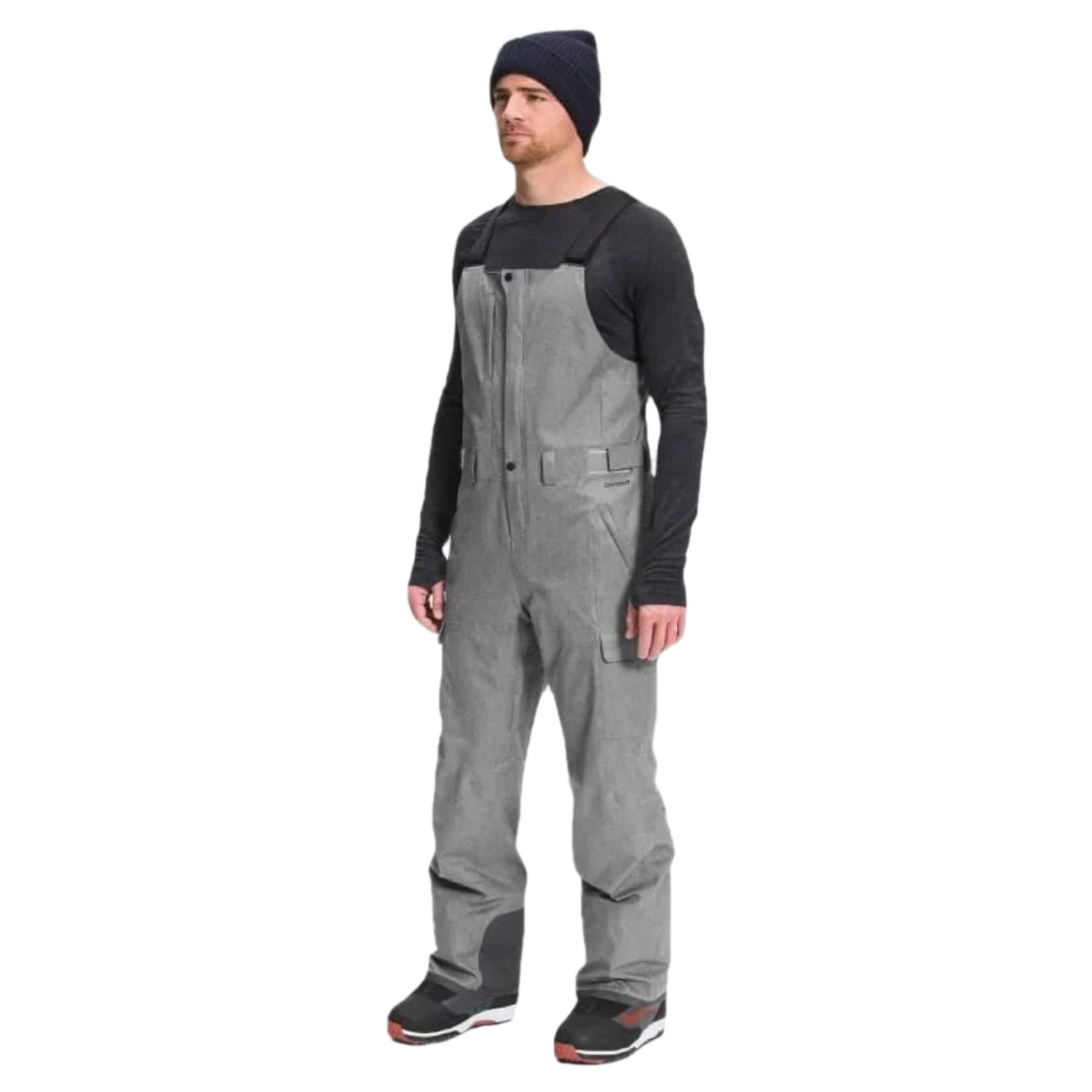 The North Face 01. MENS APPAREL - MENS SKI - MENS SKI PANTS Men's Freedom Bib DYY TNF MEDIUM GREY HEATHER