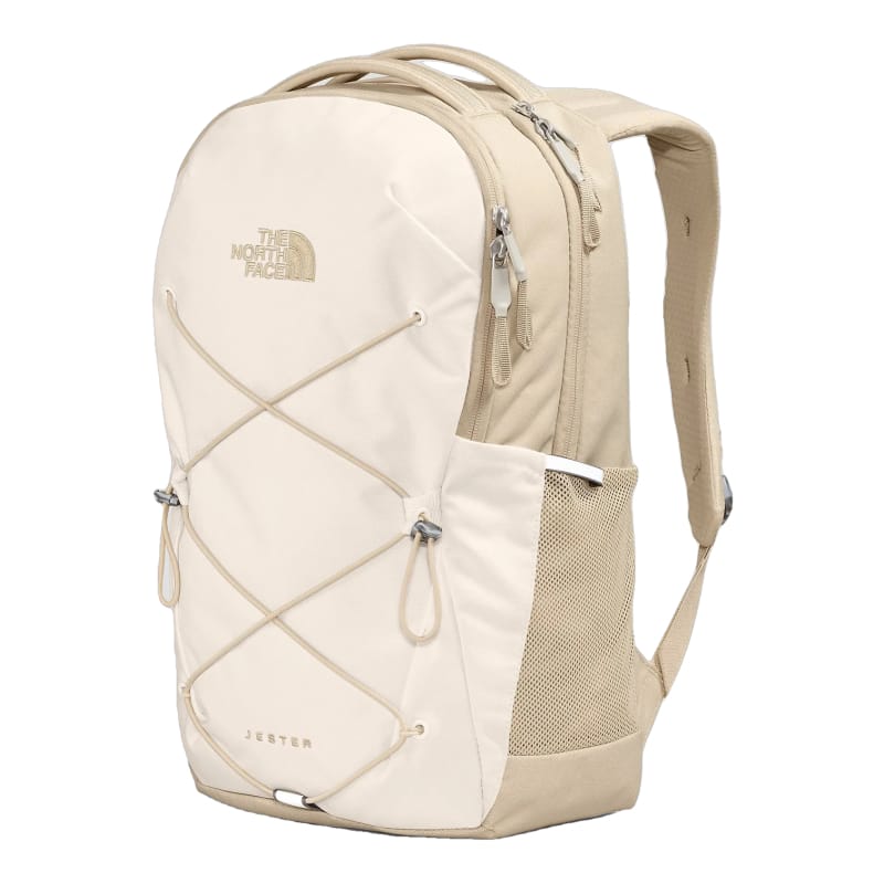 The North Face PACKS|LUGGAGE - PACK|CASUAL - BACKPACK Women's Jester 486 GRAVEL|GARDENIA WHITE OS