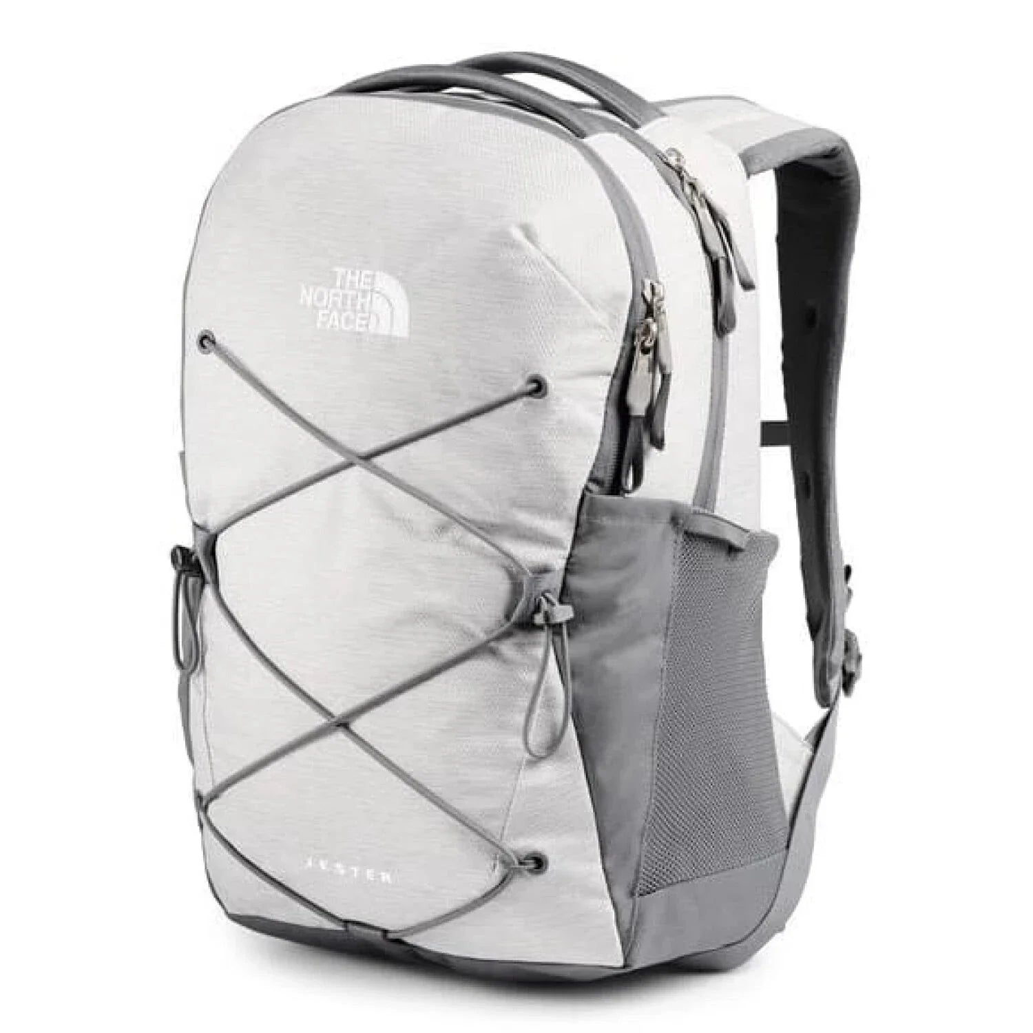 The North Face 09. PACKS|LUGGAGE - PACK|CASUAL - BACKPACK Women's Jester Backpack EP4 TNF WHITE METALLIC MELANGE | MID GREY OS