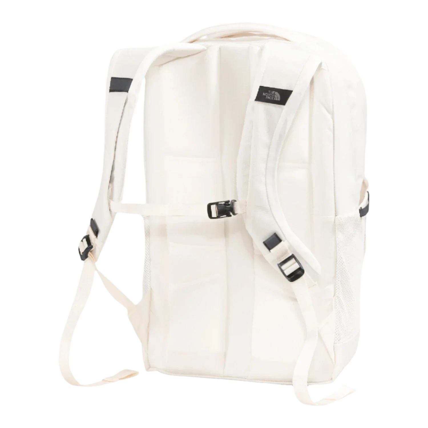 The North Face Women s Jester Luxe Backpack Gardenia White Burnt Coral Metallic