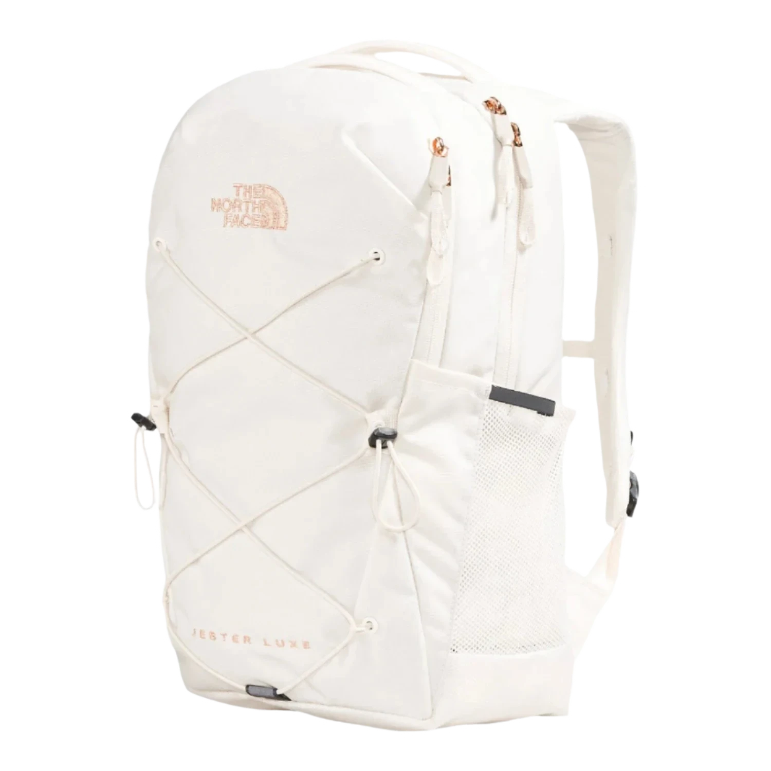 The North Face 09. PACKS|LUGGAGE - PACK|CASUAL - BACKPACK Women's Jester Luxe Backpack OUC GARDENIA WHITE|BURNT CORAL METALLIC OS