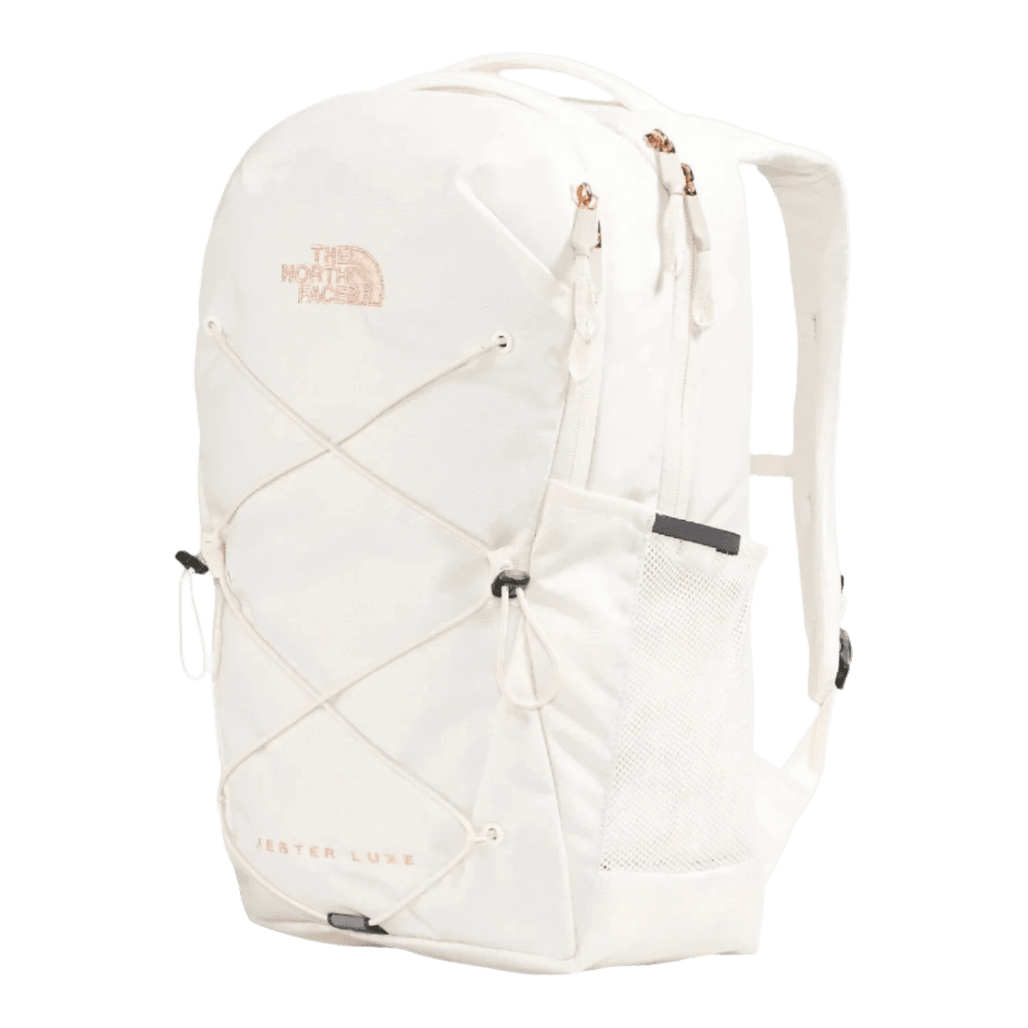 The North Face 09. PACKS|LUGGAGE - PACK|CASUAL - BACKPACK Women's Jester Luxe Backpack OUC GARDENIA WHITE|BURNT CORAL METALLIC OS