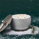 Thymes 10. GIFTS|ACCESSORIES - GIFT - CANDLES Frasier Fir Flocked 3-Wick Poured Candle