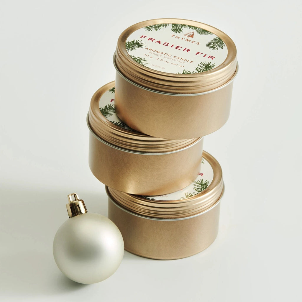 Frasier Fir Poured Candle Travel Tin Thymes