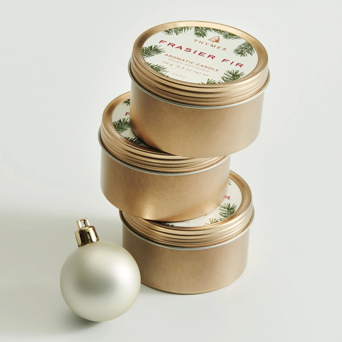 Frasier Fir Poured Candle Travel Tin Thymes