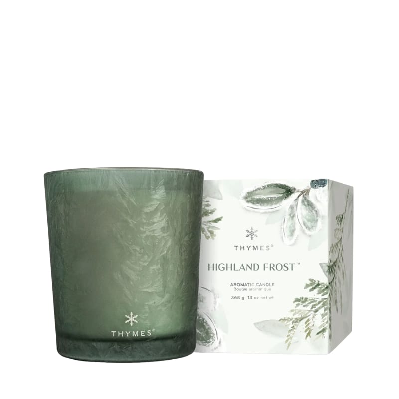 Thymes 21. GENERAL ACCESS - GIFTS Highland Frost Large Candle