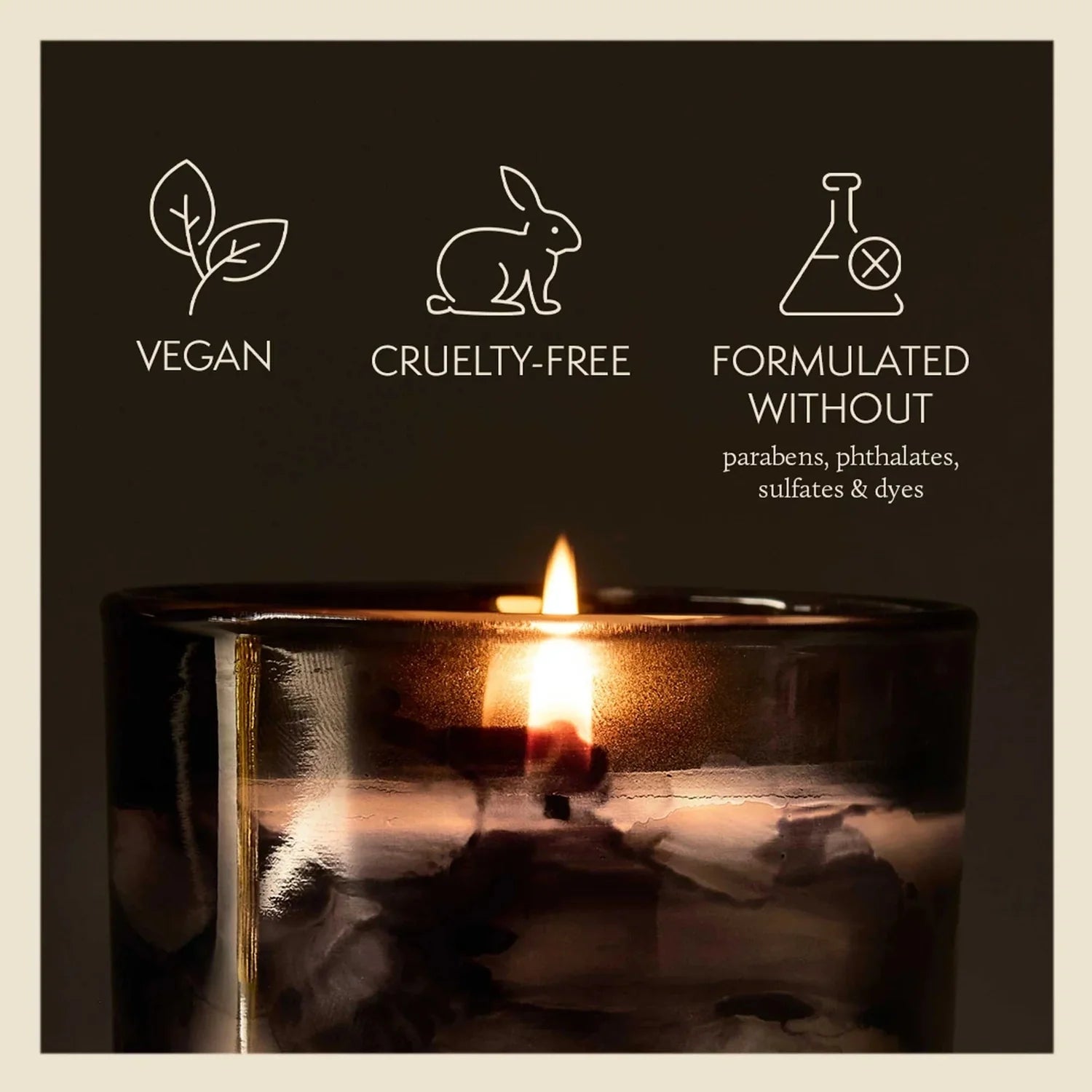 Thymes 10. GIFTS|ACCESSORIES - GIFT - CANDLES Noir Woods 6.5 oz Poured Candle