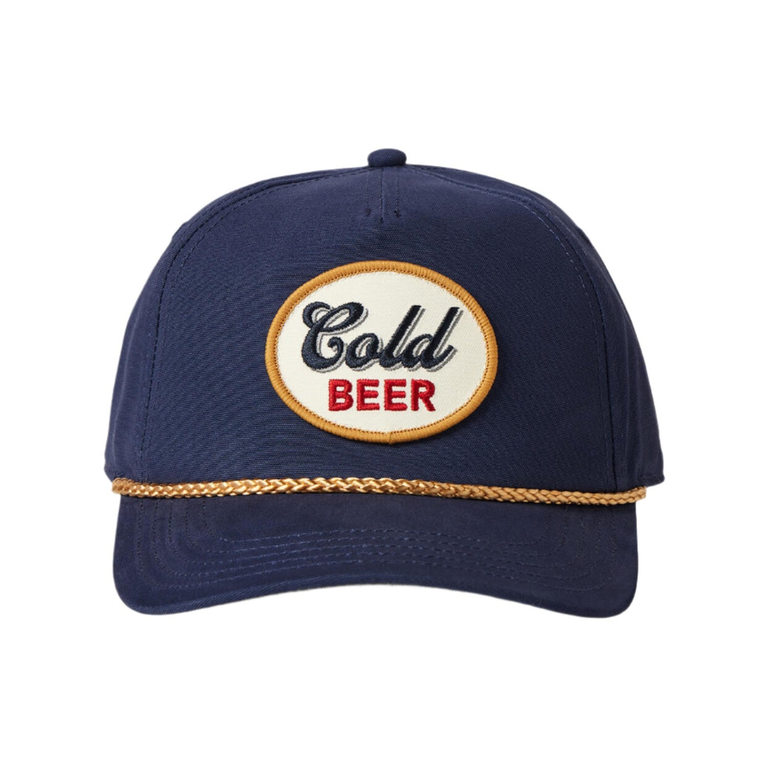 TOES ON THE NOSE 11. HATS - HATS BILLED - HATS BILLED Men's Cold Beer Hat NAVY