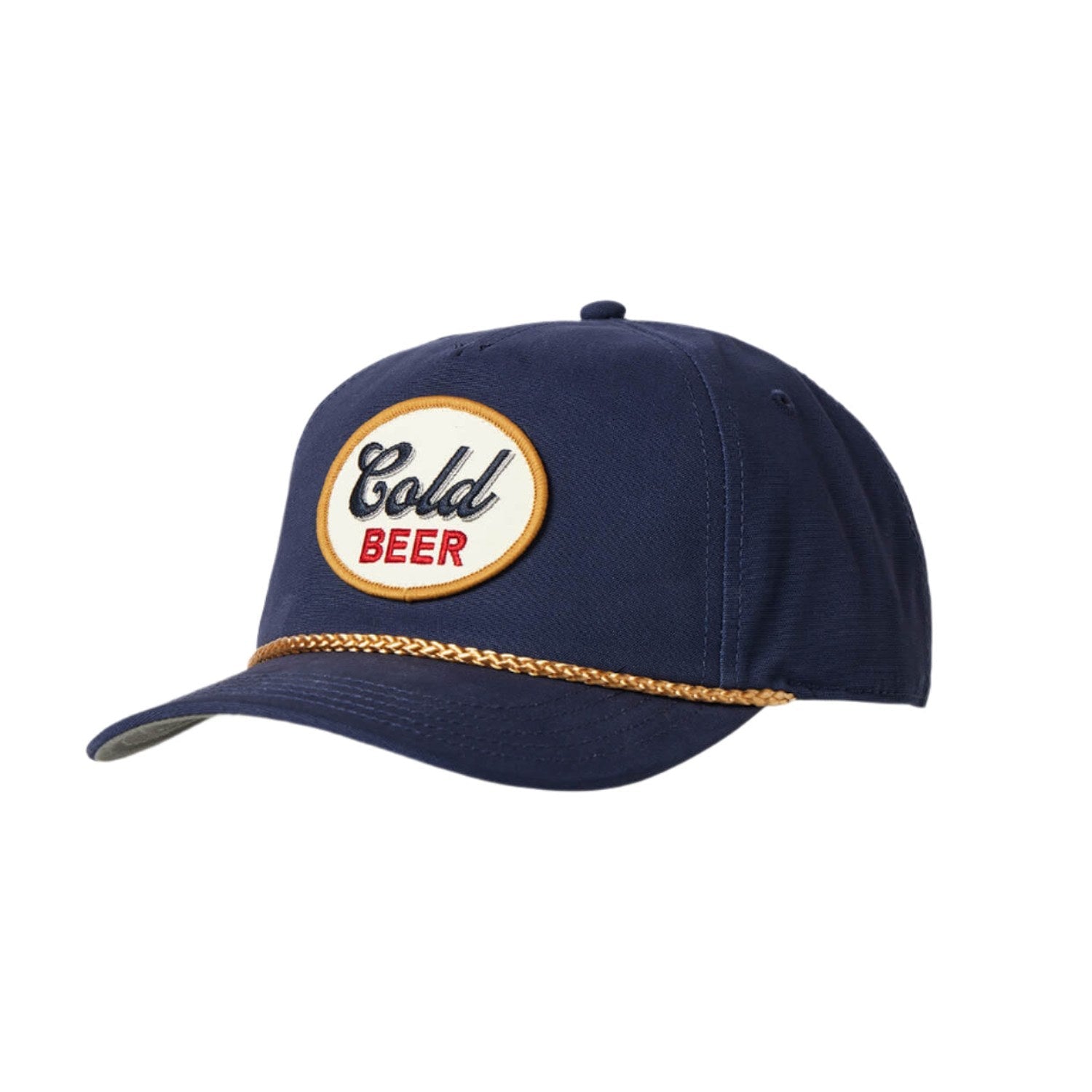 TOES ON THE NOSE 11. HATS - HATS BILLED - HATS BILLED Men's Cold Beer Hat NAVY