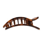 Teleties 10. GIFTS|ACCESSORIES - WOMENS ACCESSORIES - WOMENS HAIR ACCESSORIES Women's Flat Rectangle Clip TORTOISE LARGE