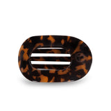 Teleties 10. GIFTS|ACCESSORIES - WOMENS ACCESSORIES - WOMENS HAIR ACCESSORIES Flat Round Clip TORTOISE