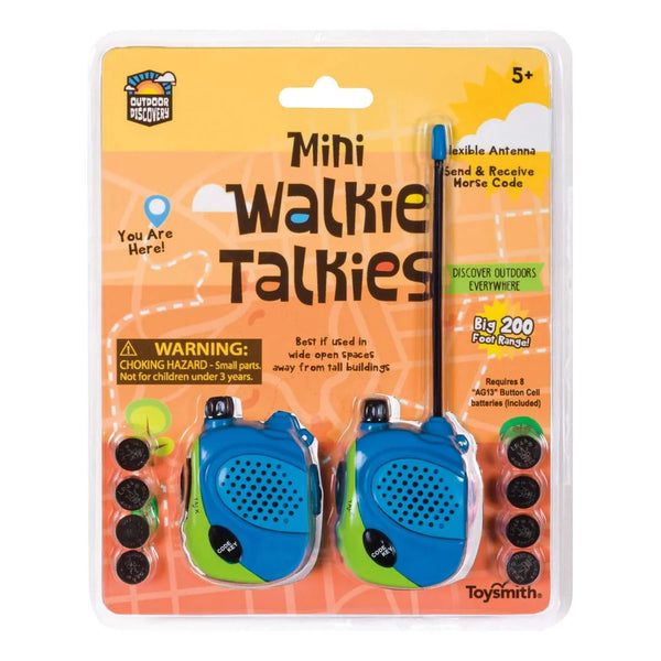 Toysmith Outdoor Discovery Mini Walkie Talkie - High Country
