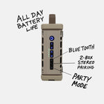 Turtlebox 12. HARDGOODS - ELECTRONICS - HEADPHONES|SPEAKER Ranger Speaker TAN