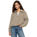 Women’s Dunway Bubble Jacket Z Supply - DAC DARK CHOCOLATE