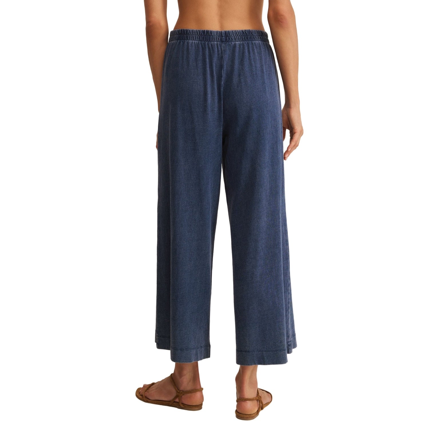 Z Supply 02. WOMENS APPAREL - WOMENS PANTS - WOMENS PANTS CASUAL Women's Scout Jersey Denim Pant IND INDIGO