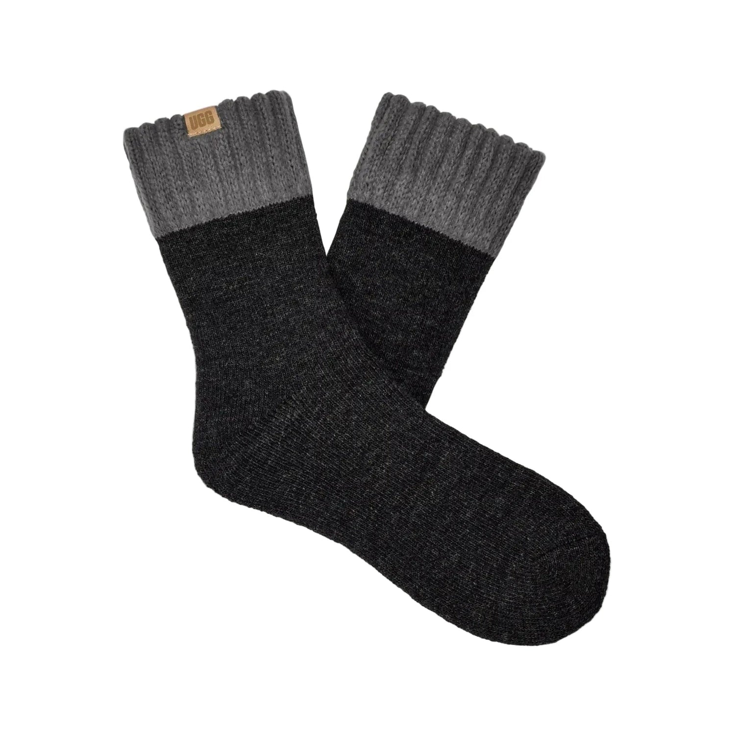UGG 06. SOCKS - MENS SOCKS - MENS SOCKS GIFT Men's Camdyn Cozy Sock TAR | CHARCOAL OS