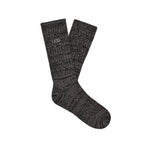 UGG 06. SOCKS - MENS SOCKS - MENS SOCKS GIFT Men's Trey Rib Knit Crew Socks BLACK OS