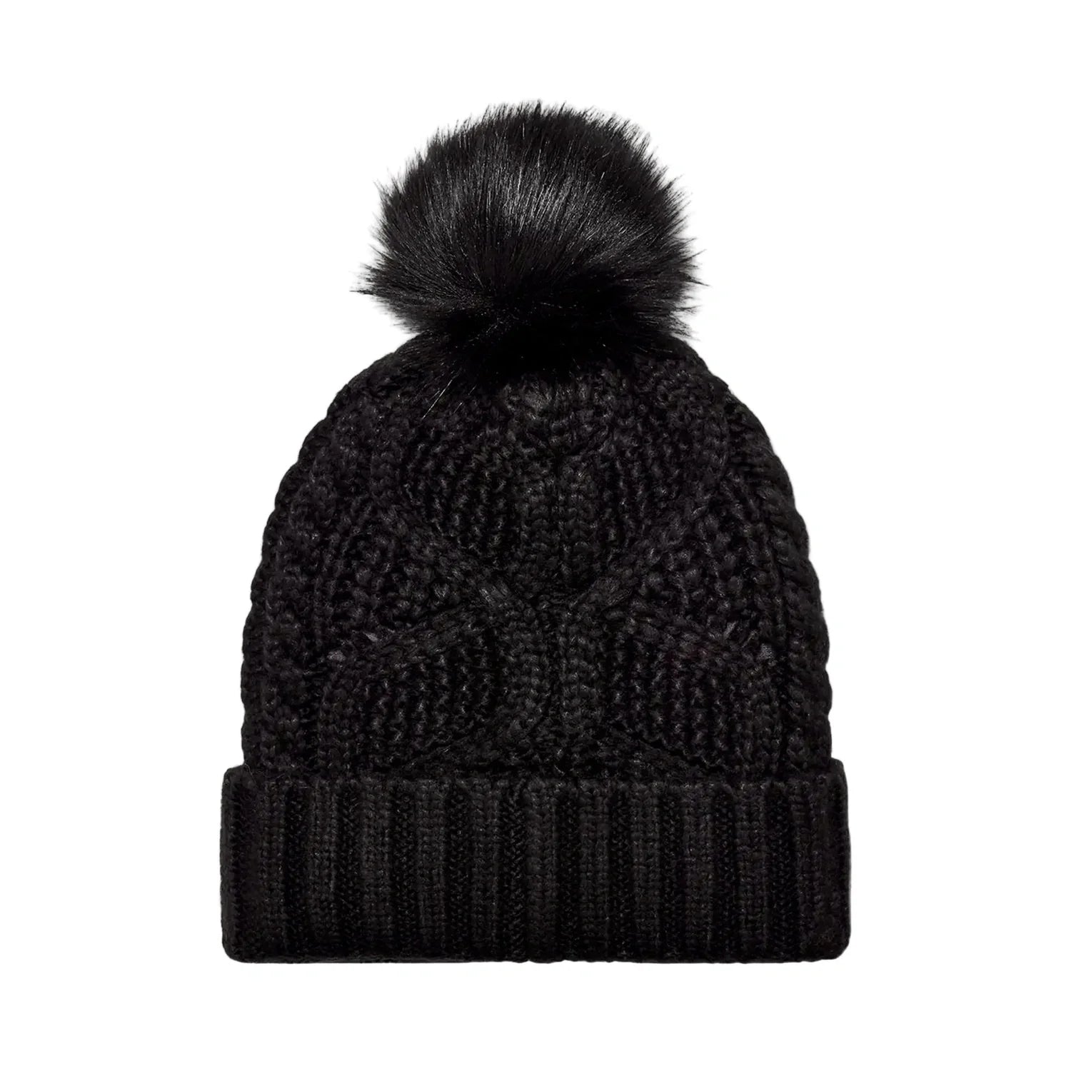 UGG 11. HATS - HATS WINTER - HATS WINTER Women's Cable Beanie BLACK