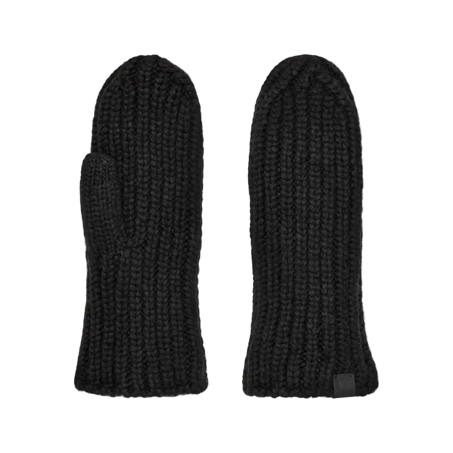 UGG 10. GIFTS|ACCESSORIES - WOMENS ACCESSORIES - WOMENS GLOVES CASUAL Women's Chunky Rib Mitten BLACK