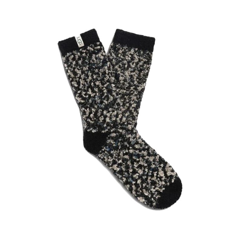 UGG SOCKS - WOMENS SOCKS - WOMENS SOCKS GIFT Women's Cozy Chenille Sock BLACK|GREY OS