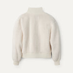 UGG 02. WOMENS APPAREL - WOMENS HOODIES|SWEATERS - WOMENS PO Q ZIP Women's Janeann Half Zip CREAM