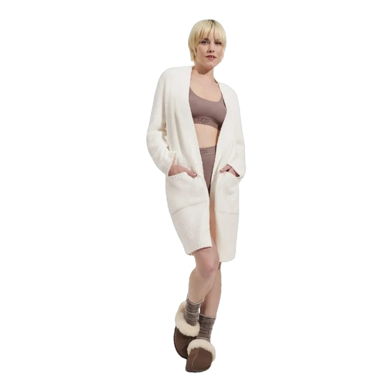 UGG 02. WOMENS APPAREL - WOMENS HOODIES|SWEATERS - WOMENS CARDIGAN Women's Kallie Cardigan CREAM