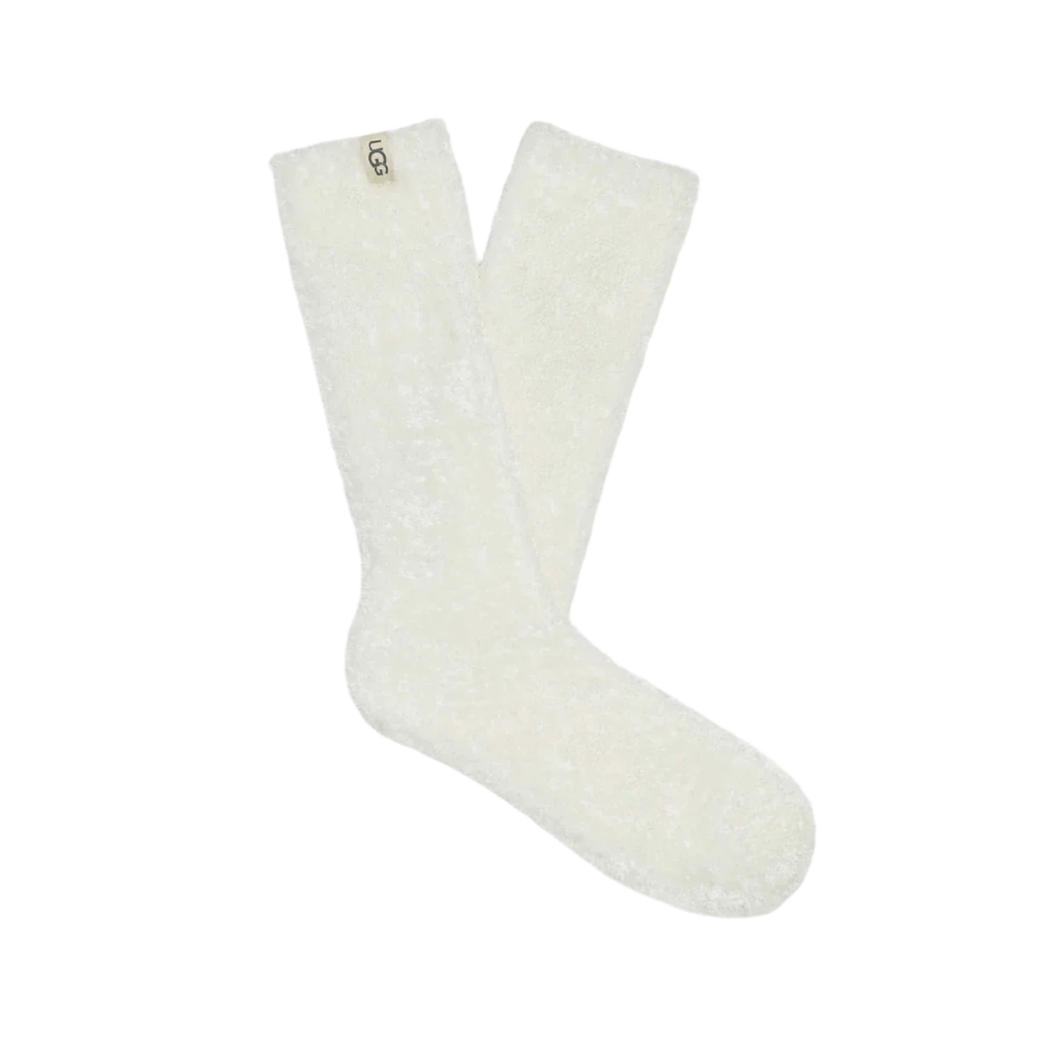 UGG 06. SOCKS - WOMENS SOCKS - WOMENS SOCKS GIFT Women's Leda Cozy Sock WHITE OS