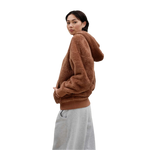 UGG 02. WOMENS APPAREL - WOMENS HOODIES|SWEATERS - WOMENS PO HOODY Women's Loyra Sherpa Hoodie CEDAR BARK