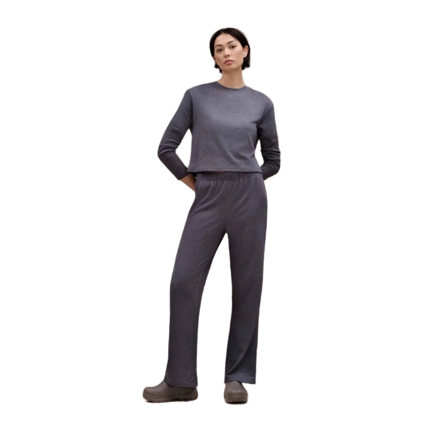 UGG 02. WOMENS APPAREL - WOMENS PANTS - WOMENS PANTS LOUNGE Women's May Set NAVY HEATHER