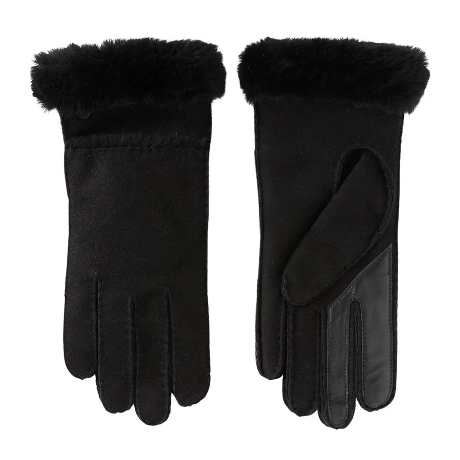 UGG 10. GIFTS|ACCESSORIES - WOMENS ACCESSORIES - WOMENS GLOVES CASUAL Women's Sheepskin Seamed Glove BLACK