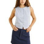 Women’s Vista Stripe Vest Rhythm - BLU BLUE / XS