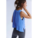 FP Movement 02. WOMENS APPAREL - WOMENS SS SHIRTS - WOMENS TANK ACTIVE Women's Tempo Tank 4021 RIVIERA BLUE