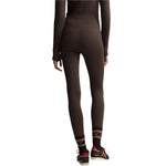 Varley 02. WOMENS APPAREL - WOMENS PANTS - WOMENS PANTS LEGGINGS Women's Always Warm Base Layer Legging DEEP CHOCOLATE MARL