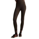 Varley 02. WOMENS APPAREL - WOMENS PANTS - WOMENS PANTS LEGGINGS Women's Always Warm Base Layer Legging DEEP CHOCOLATE MARL