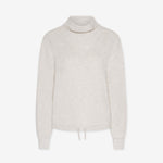 Varley 02. WOMENS APPAREL - WOMENS HOODIES|SWEATERS - WOMENS PO Q ZIP Women's Betsy Sweat IVORY MARL