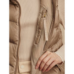 Varley 02. WOMENS APPAREL - WOMENS VEST - WOMENS VEST INSULATED Women's Bextor Lightweight Down Gilet SITA SIMPLY TAUPE